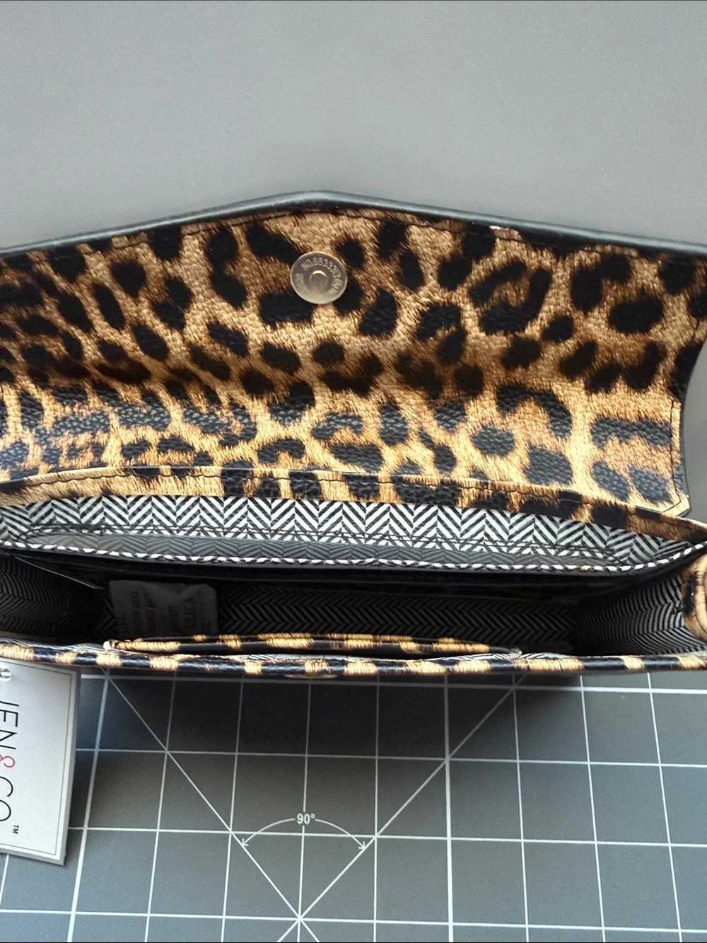 Leopard Print Satchel Crossbody - Brown Leopard